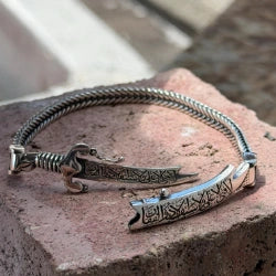 Imam Ali Zulfiqar Sword Bracelet – Premium Islamic Stainless Steel Bracelet for Men | La Fata Illa Ali