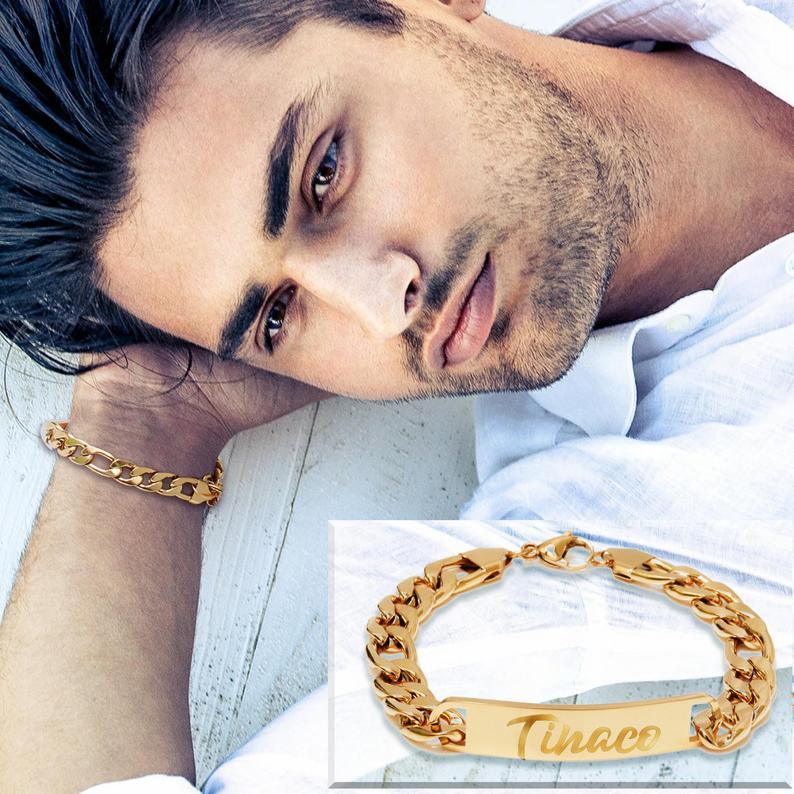 Customized Cuban Id Bracelet