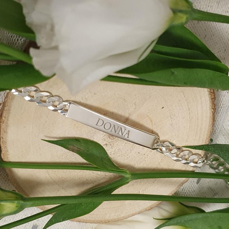 Customized Cuban Id Bracelet